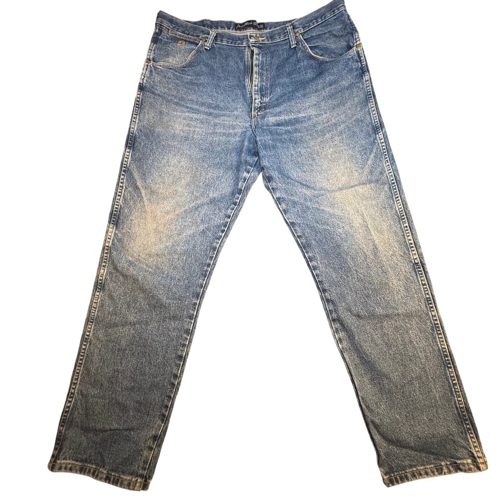 Vintage Wrangler George Strait Cowboy Cut Mens Jeans Straight Leg Men 39x32